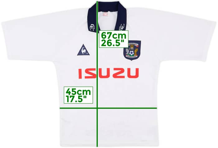 1997-98 Coventry Away Shirt - 8/10 - (S)