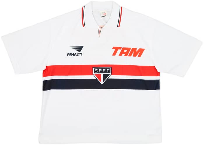 1992 Sao Paulo Home Shirt #10 - 9/10 - (XL)