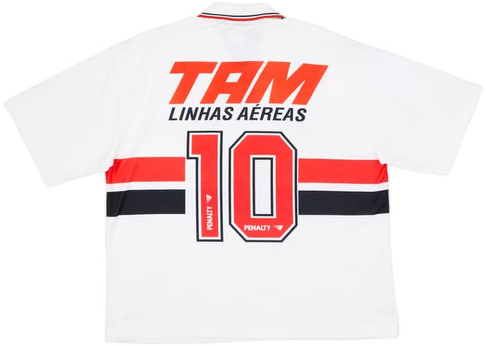 1992 Sao Paulo Home Shirt #10 - 9/10 - (XL)