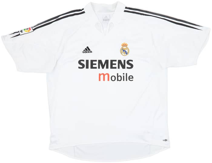 2004-05 Real Madrid Home Shirt Ronaldo #9 - 7/10 - (XL)