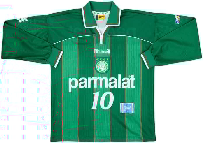 1999 Palmeiras Third L/S Shirt #10 - 9/10 - (S)