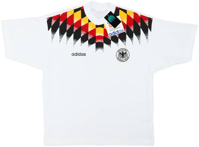 1994-96 Germany adidas Cotton Tee (M)