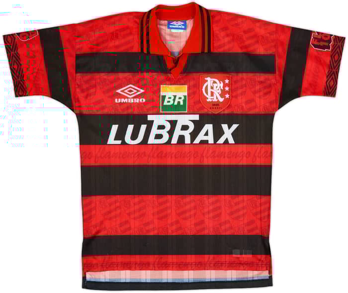 1995-96 Flamengo Centenary Home Shirt - 9/10 - (M)