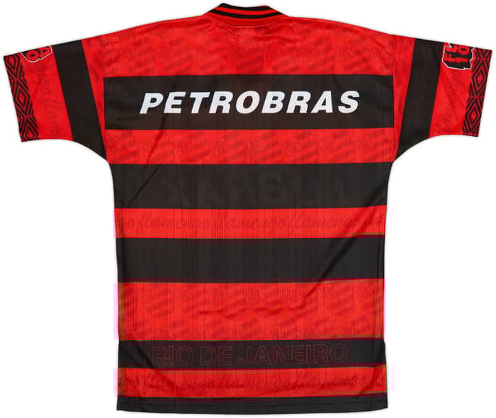 1995-96 Flamengo Centenary Home Shirt - 9/10 - (M)