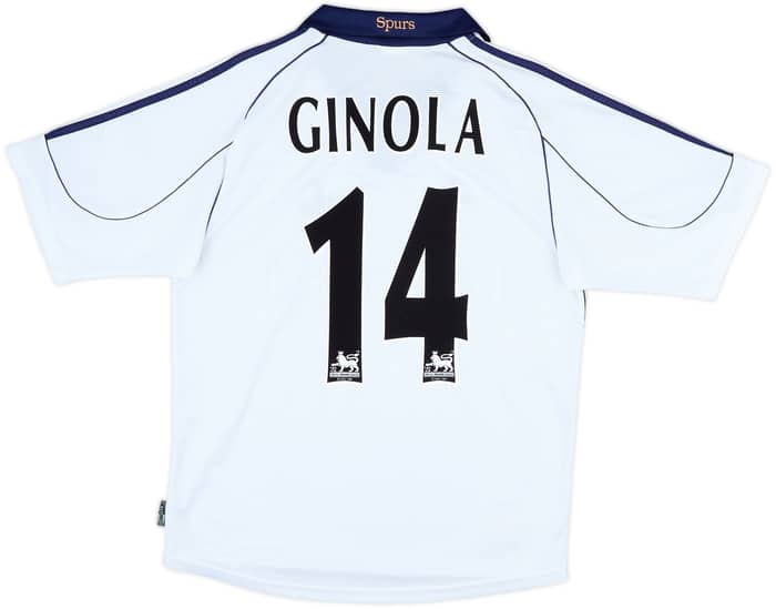 1999-01 Tottenham Home Shirt Ginola #14 - 9/10 - (S)