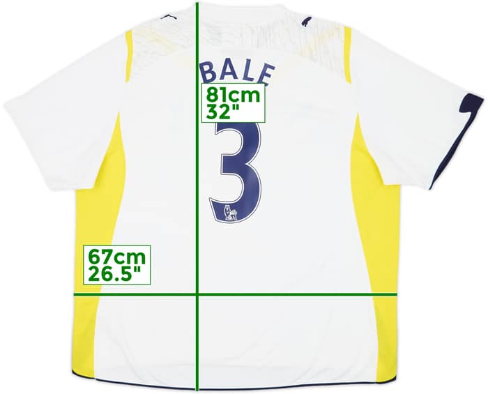 2009-10 Tottenham Home Shirt Bale #3 - 8/10 - (3XL)