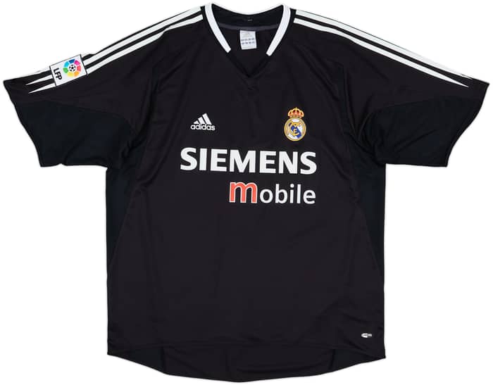 2004-05 Real Madrid Away Shirt Zidane #5 - 9/10 - (L)