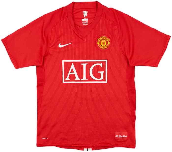 2007-09 Manchester United Home Shirt Ronaldo #7 - 4/10 - (S)