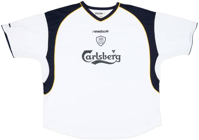 2001-03 Liverpool Away Shirt Gerrard #17 - 8/10 - (3XL)