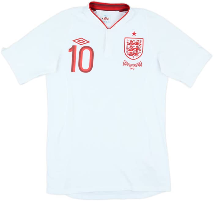 2012-13 England Home Shirt Rooney #10 - 8/10 - (S)