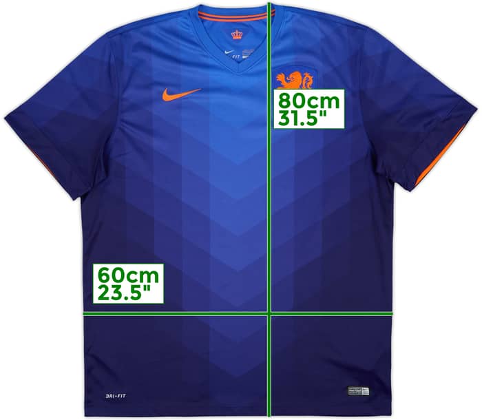 2014-15 Netherlands Away Shirt - 4/10 - (XL)