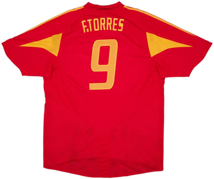 2004-06 Spain Home Shirt F.Torres #9 (XL)