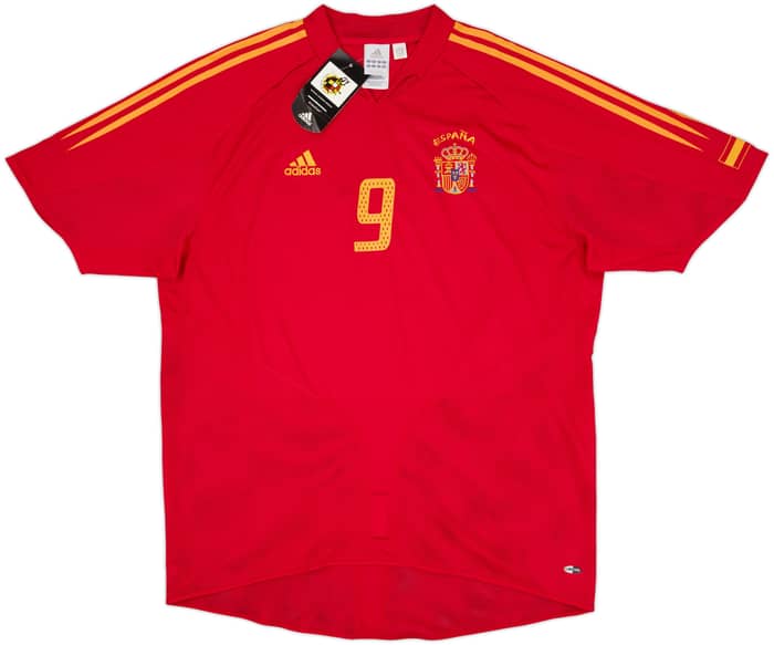 2004-06 Spain Home Shirt F.Torres #9 (XL)