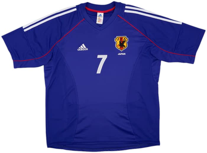 2002-04 Japan Home Shirt Nakata #7 - 10/10 - (XL)