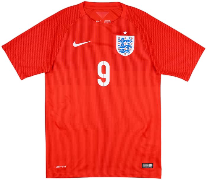 2014-15 England Away Shirt Sturridge #9 - 10/10 - (S)