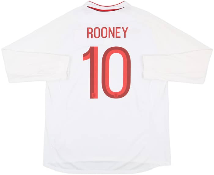 2012-13 England Home Shirt Rooney #10 - 10/10 - (XXL)