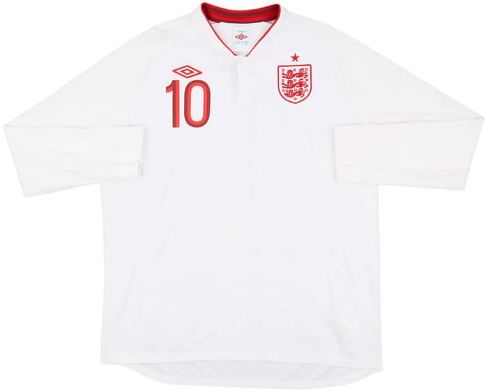 2012-13 England Home Shirt Rooney #10 - 10/10 - (XXL)
