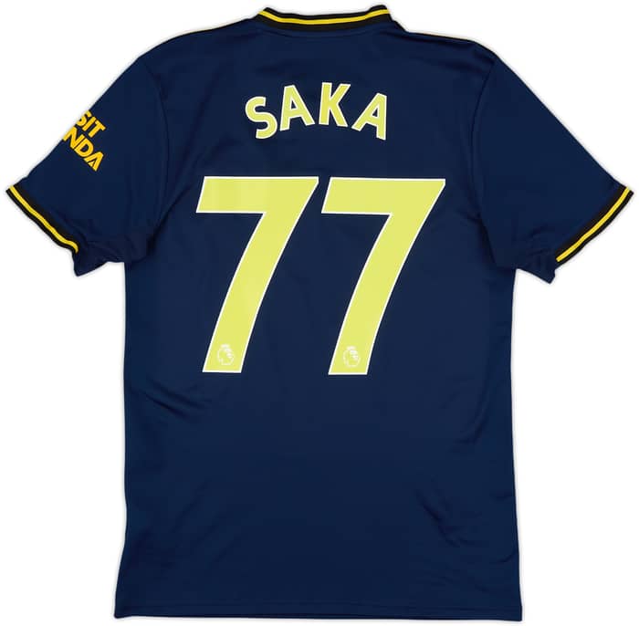2019-20 Arsenal Third Shirt Saka #77 - 8/10 - (S)