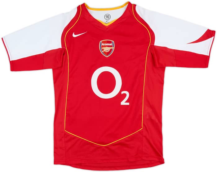 2004-05 Arsenal Home Shirt Bergkamp #10 - 6/10 - (S)