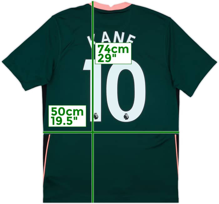 2020-21 Tottenham Away Shirt Kane #10 - 9/10 - (M)