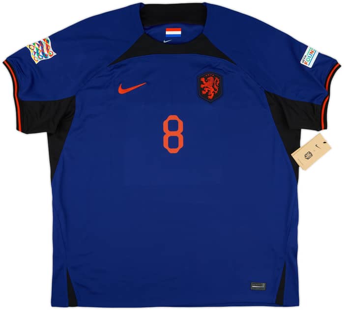 2022-23 Netherlands Away Shirt Gakpo #8 (XXL)