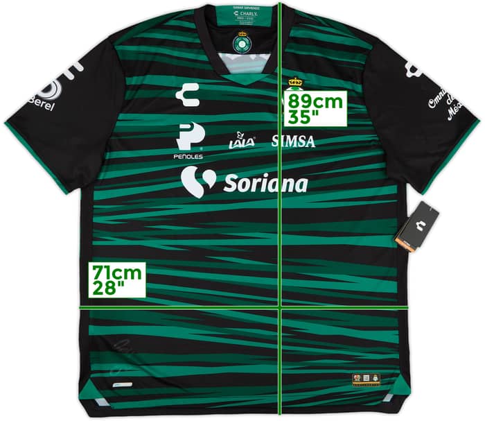 2022-23 Santos Laguna Away Shirt (3XL)