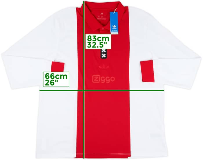 2024-25 Ajax 125th Anniversary L/S Shirt #14 (XXL)