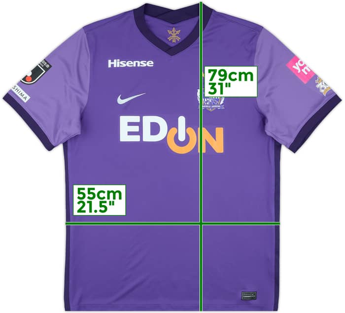 2022 Sanfrecce Hiroshima Home Shirt - 9/10 - (XXL)