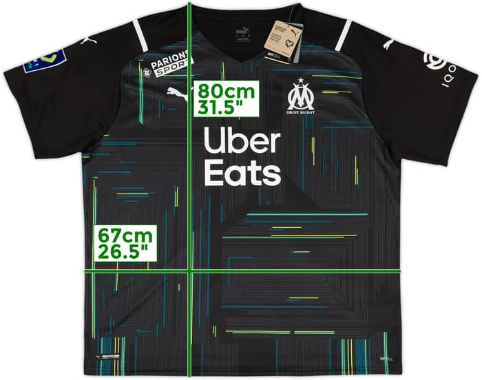 2021-22 Olympique Marseille GK Shirt (3XL)