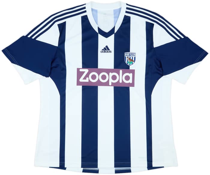 2013-14 West Brom Home Shirt Brunt #11 - 8/10 - (XXL)