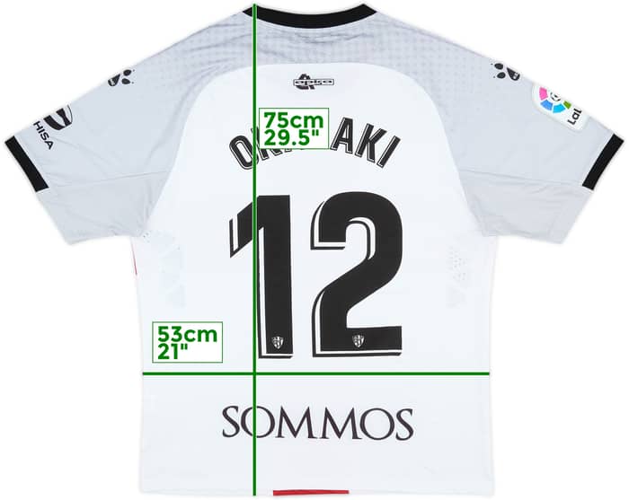 2019-20 Huesca Away Shirt Okazaki #12 (XXL)