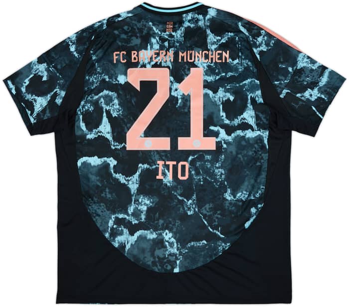 2024-25 Bayern Munich Away Shirt Ito #21 (XXL)