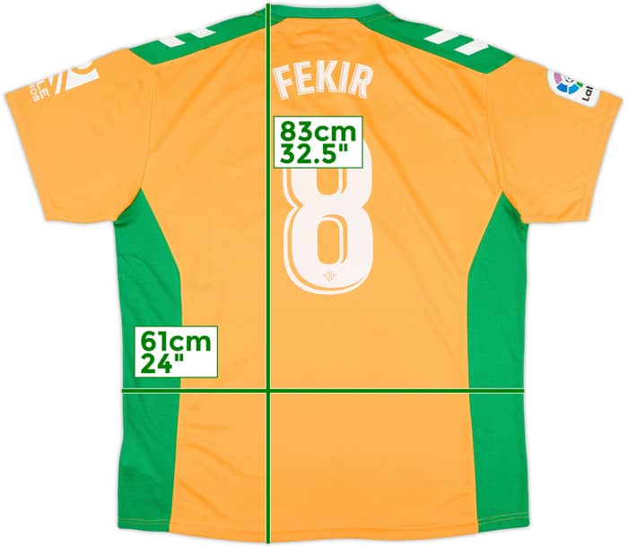 2022-23 Real Betis Third Shirt Fekir #8 (3XL)