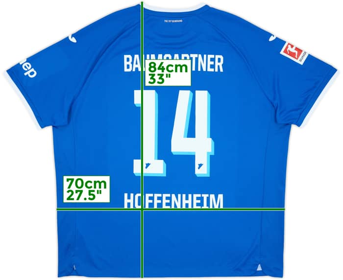 2022-23 Hoffenheim Home Shirt Baumgartner #14 (4XL)