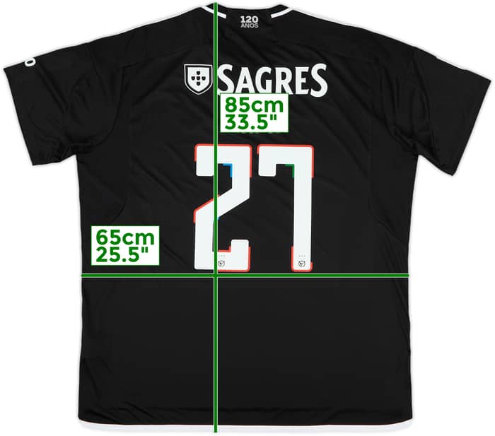 2023-24 Benfica Away Shirt Rafa #27 (XXL)