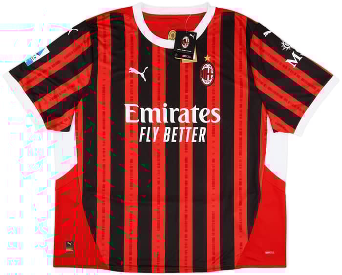 2024-25 AC Milan Home Shirt Reijnders #14 (3XL)