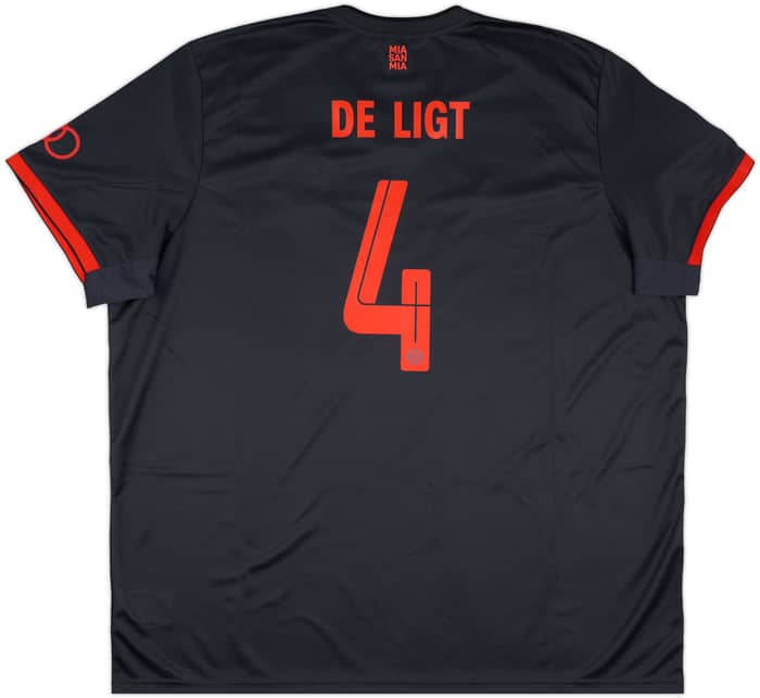 2022-23 Bayern Munich Third Shirt De Ligt #4 - 10/10 - (3XL)
