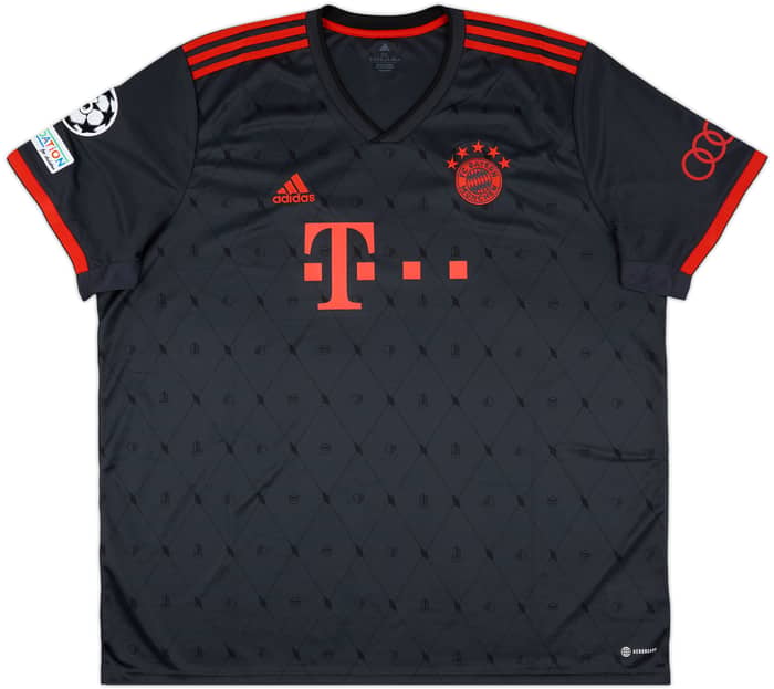 2022-23 Bayern Munich Third Shirt De Ligt #4 - 10/10 - (3XL)