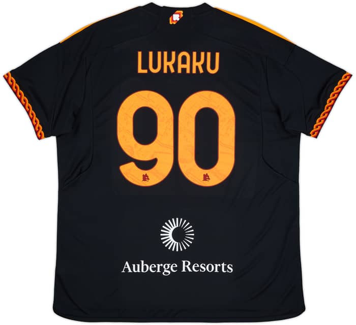 2023-24 Roma Third Shirt Lukaku #90 (XXL)