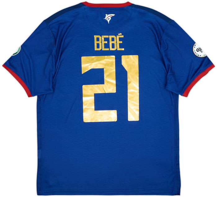 2023-24 Cape Verde Home Shirt Bebe #21 (XXL)