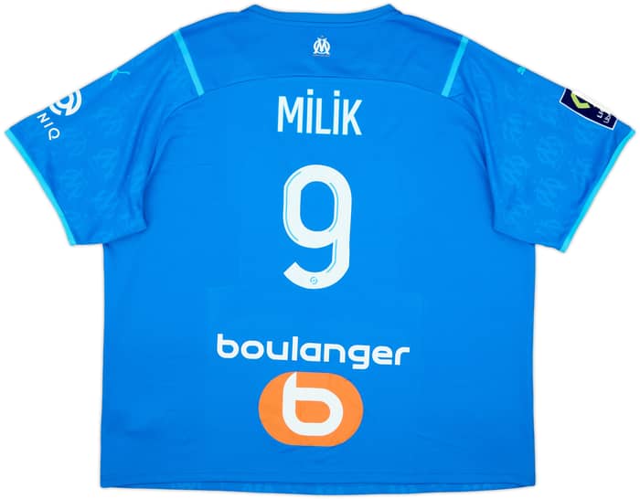 2021-22 Olympique Marseille Third Shirt Milik #9 (3XL)