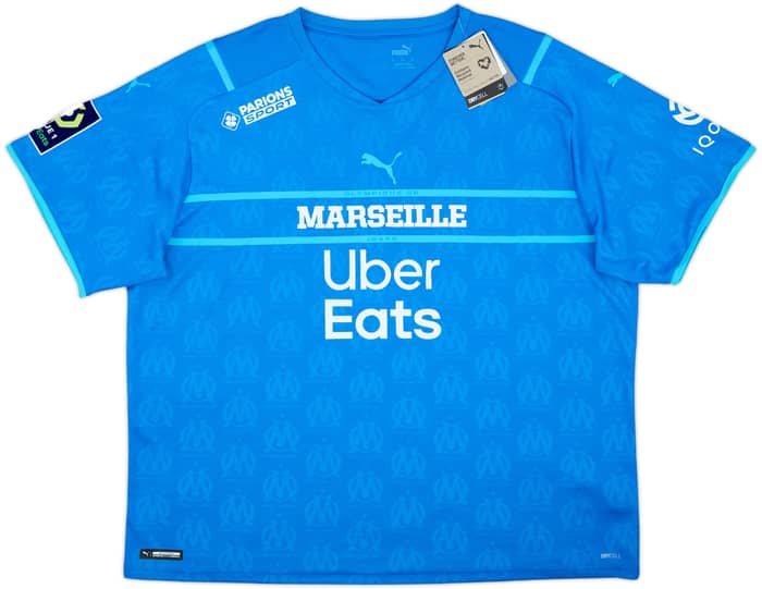 2021-22 Olympique Marseille Third Shirt Milik #9 (3XL)