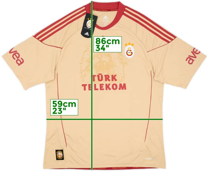 2010-11 Galatasaray Away Shirt (XXL)