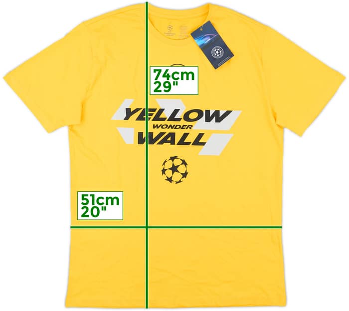 2023-24 Borussia Dortmund Champions League Final Graphic Tee (S)