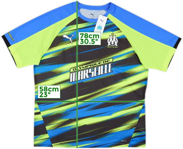 2024-25 Olympique Marseille Puma Training Shirt #13 (XL)
