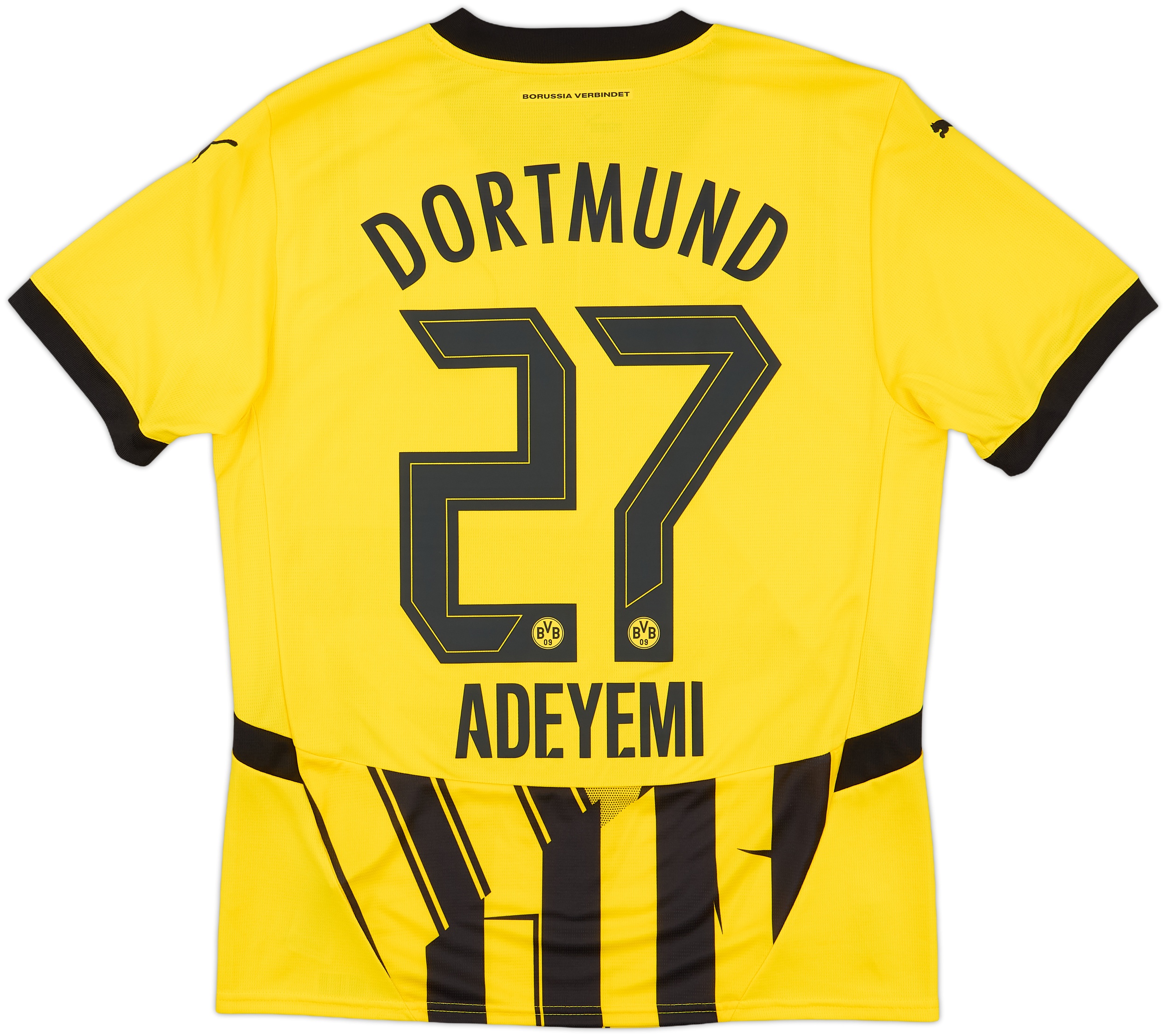 2024-25 Borussia Dortmund Cup Home Shirt Adeyemi #27 - 9/10 - (M)