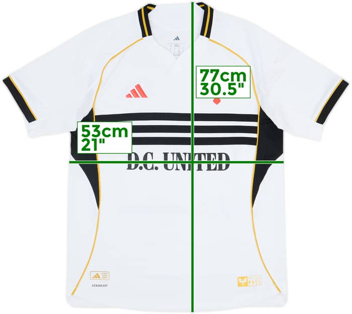 Camiseta auténtica de la tercera equipación del DC United 2025 - 7/10 - (L)
