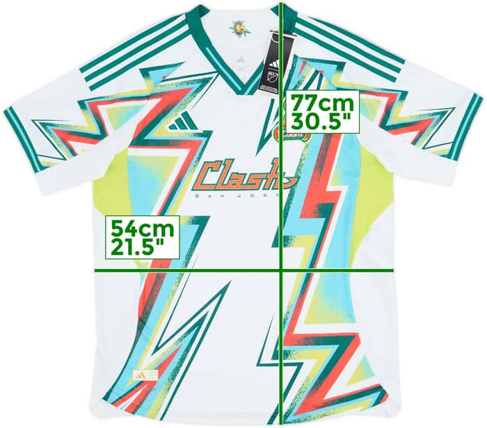 Camiseta auténtica de la tercera equipación del San Jose Earthquakes 2025 (L)