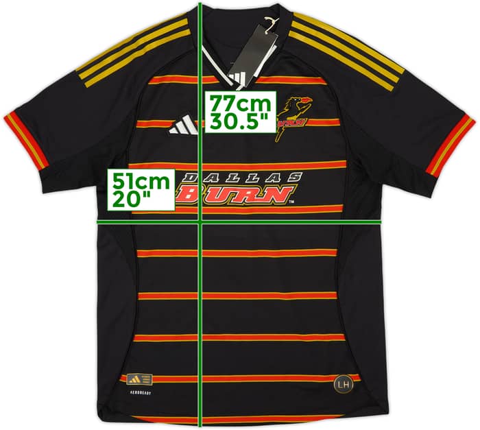 Camiseta auténtica de la tercera equipación del FC Dallas 2025 (L)