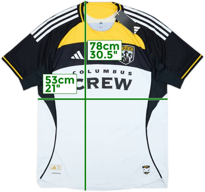 Camiseta auténtica de la tercera equipación del Columbus Crew 2025 (L)